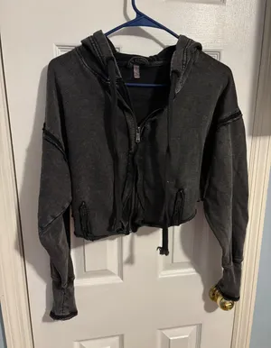 Free People Movement Cropped Sweatshirt thumbnail 1