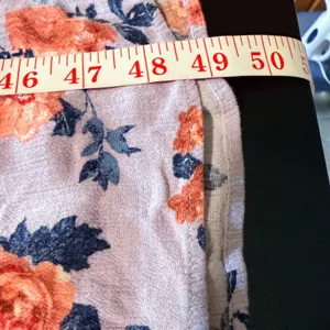 Knox‎ Rose Lavender Floral Tiered Maxi Dress XXL V-Neck Rayon Boho Fits L, XL thumbnail 6