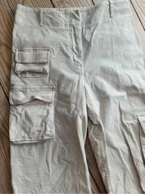 Wilfred Free Beige Cargo Pants Size 10 thumbnail 3