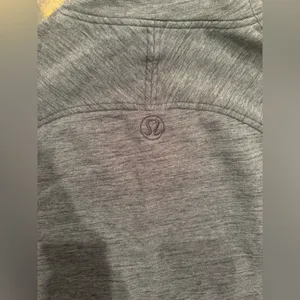 Lululemon Athletica Cowl Neck Pullover Heather Grey Black Cozy Funnel Neck thumbnail 7