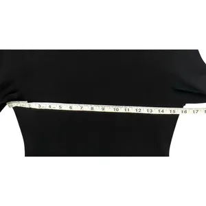 Calvin Klein Womens Small Black Studded Knit Dress Stretch Rayon Nylon‎ Timeless thumbnail 7