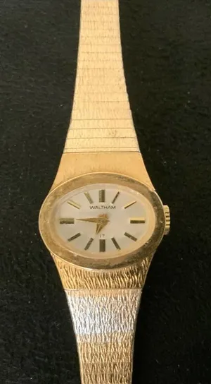Waltham Ladies Gold Watch thumbnail 1