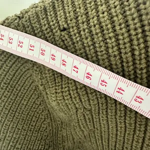 MANGO cotton knit cardigan in dark green thumbnail 11