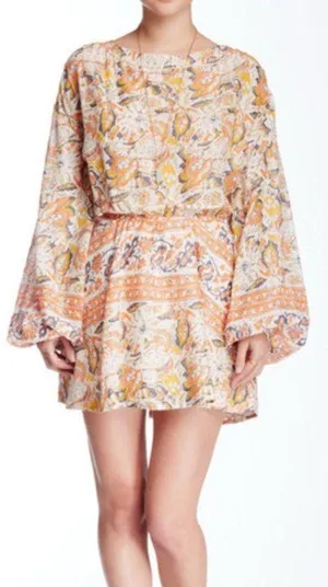 Free People Multicolor Boho Dress size S thumbnail 1