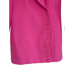 superdown Armida Button Blazer Dress in Hot Pink X-small New Nwt Jacket Mini thumbnail 5