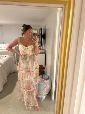 Vici Garden themed dress thumbnail 3