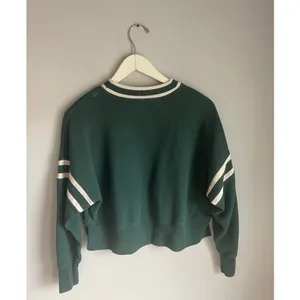 Denver‎ Ski Club Green crewneck Abercrombie & Fitch A&F soft collection XS Rugby thumbnail 3