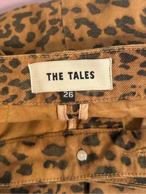 Free People The Tales Animal Suit Denim Jeans‎ thumbnail 6