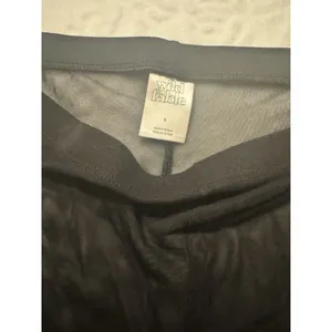 Wild Fable Mesh High Waist Flare Cover Up Pants Womens Small Black thumbnail 5
