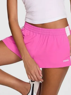Victoria's Secret PINK Victoria's Secret Ribbed Tank & Shorts Set Pink Gossip L thumbnail 8