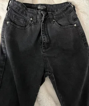 White Fox Black Skinny Jeans thumbnail 3