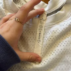 Lululemon Breeze By Short Sleeve Top in White thumbnail 4