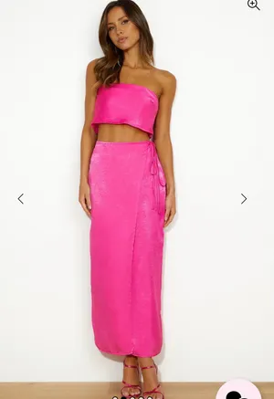 Hello Molly Silky skirt/top thumbnail 2