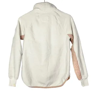 Abercrombie & Fitch‎ Asymmetrical Snap Up Fleece Sweatshirt XXS thumbnail 4
