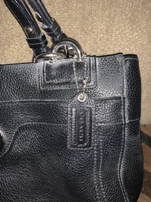 Coach Black Purse thumbnail 3