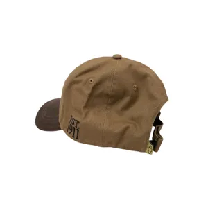 Open Road Chevrolet Unisex Tan Brown Colorblock Embroidered Strapback Hat Cap OS thumbnail 2