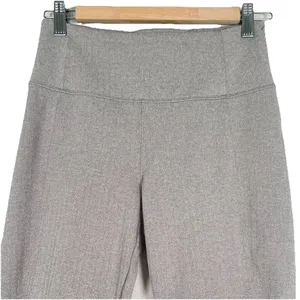 Athleta Delancy Herringbone Tight Leggings Size S Beige Pockets‎ Athletic Preppy thumbnail 8