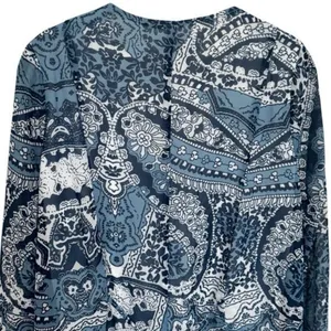 NEW Show Me Your MuMu‎ Paisley Long Sleeve Romper Cottagecore Rodeo Festival S thumbnail 8