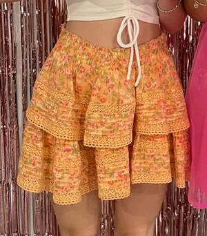 Aerie Ruffle Skirt thumbnail 1