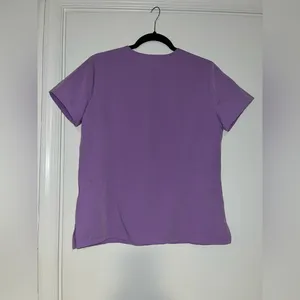 FIGS Small - Ultra Violet Catarina™ - One-Pocket Scrub Top‎ Technical Collection thumbnail 3