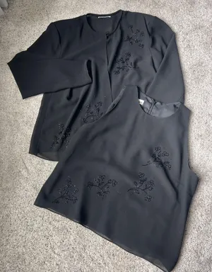 After Dark Blouse & Jacket Set thumbnail 1