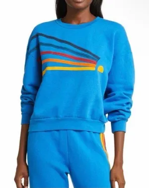 Aviator Nation Daydream Crew Pullover Sweatshirt thumbnail 1