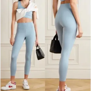 Girlfriend‎ Collective Compressive High-Rise Leggings Light Blue Size Small thumbnail 2