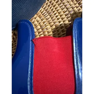Lauren Ralph Lauren Tally Navy Blue Red Chelsea Rain Boots Womens 9 thumbnail 5