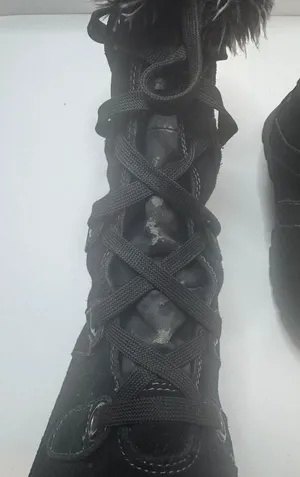 Waterproof Gojo Black Suede Boots Size 8.5M thumbnail 4
