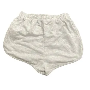 Tie Front Lounge Shorts in Gray, Size M​ thumbnail 3