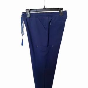 Dolan Scrub Jogger Pants Navy Drawstring Cargo Pocket Medical Uniform Women’s SM thumbnail 9
