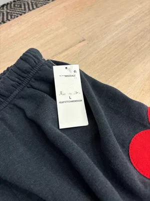 Aviator Nation Heart Stitch Sweatpants NWT thumbnail 4