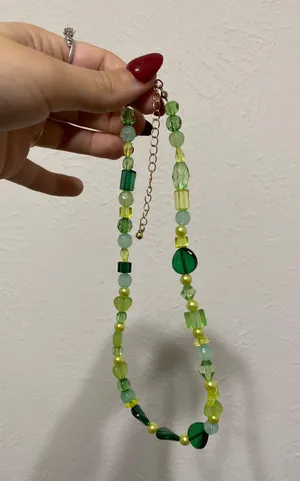 Urban Outfitters green necklace y2k thumbnail 1