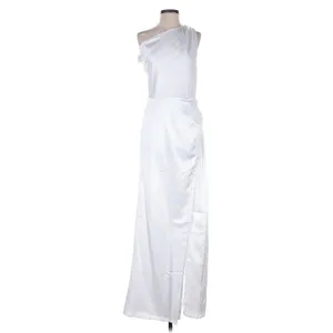 Show Me Your Mumu Jodie Bridal Dress in Ivory Luxe Satin S NWT thumbnail 4