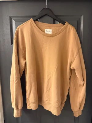Abercrombie Nude Soft A&F Collection sweat shirt L thumbnail 2