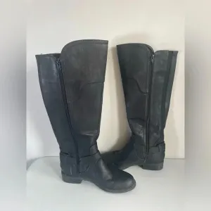 G by Guess Harson‎ Knee High Black Zipper Boot Sz 6.5M EUC! thumbnail 9
