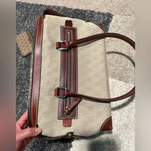 Elegant Brown and Tan Men's Bag thumbnail 4
