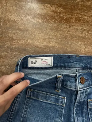 High-Rise Flare Gap Jeans 70s thumbnail 5