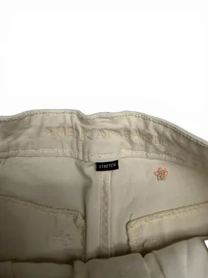 American Eagle Highest Rise 90s Boyfriend‎ Embroidered Carpenter Shorts thumbnail 3