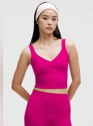 NWT Lululemon Align Tank Top Ripened Raspberry Size 10 A/B Cup thumbnail 1