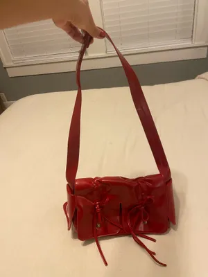 Shein Red Purse Leather thumbnail 2