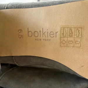 Botkier Lace Up Ankle Boots Women Olive Green Suede Buttons‎ Heeled Booties 6.5 thumbnail 11