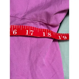Free‎ People Spring Bud Mini Dress Magenta Purple Smocked Back OB2058172 XL thumbnail 6