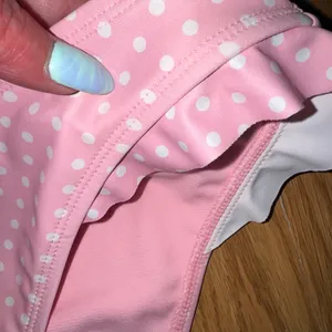 No Boundaries Polka dot ruffle bikini bottoms thumbnail 6