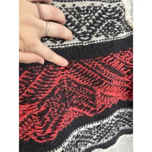 Free People Snow Angel Sweater XS Fair Isle Angora Blend Distressed Boho thumbnail 7