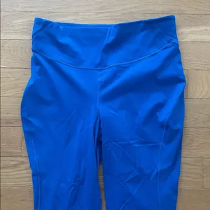 Lululemon Blue Base Pace HR Tight Cropped Crop Length 23” Women's Size 14 Royal thumbnail 6