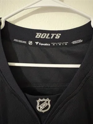 Tampa Bay Lightning Fanatics Alternate Breakaway Jersey | Size: Medium thumbnail 3