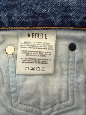 Agolde Vintage High Rise Flare Medium Wash Size 25 Cotton Retro Bohemian Denim thumbnail 6