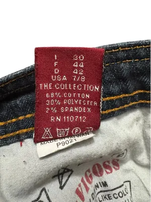 Vintage Y2K Low Rise Dark Wash Jeans thumbnail 7