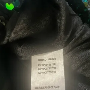 Lucy Paris Green & black Sequin mermaid scales skirt mermaid core 🧜‍♀️ thumbnail 9